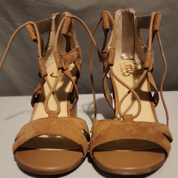Circus by Sam Edelman Tan Heeled Sandals - Picture 1 of 9